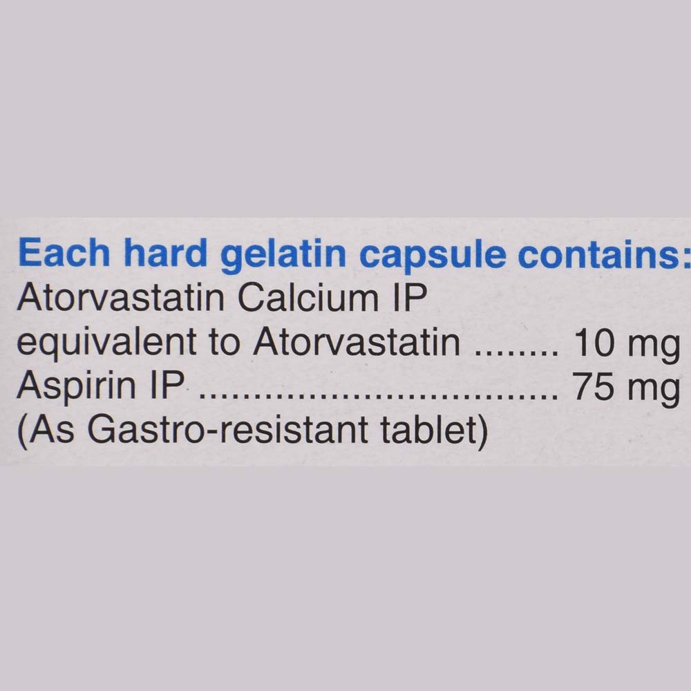 Atorlip ASP -10 - Strip of 10 Capsules