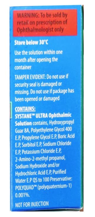 Systane Ultra - Bottle of 10 ml Eye Drops