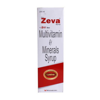 Zeva - Bottle of 200 ml Syrup