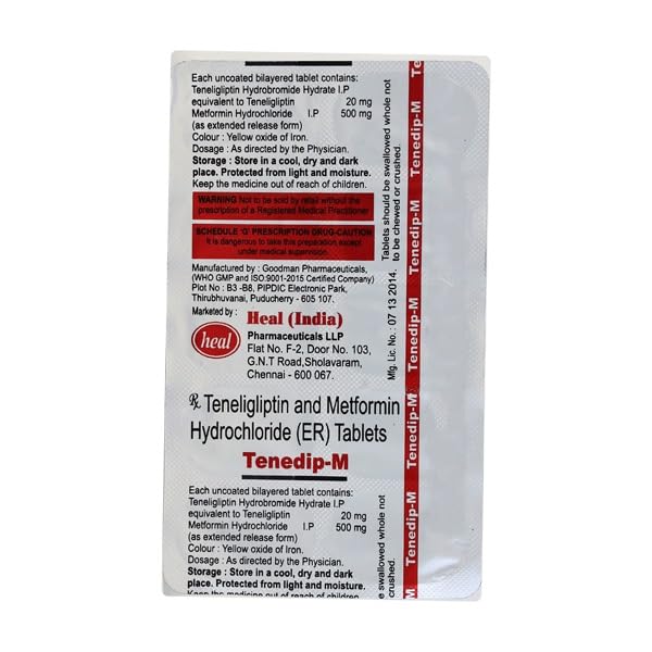 Tenedip - M - Strip of 10 Tablets