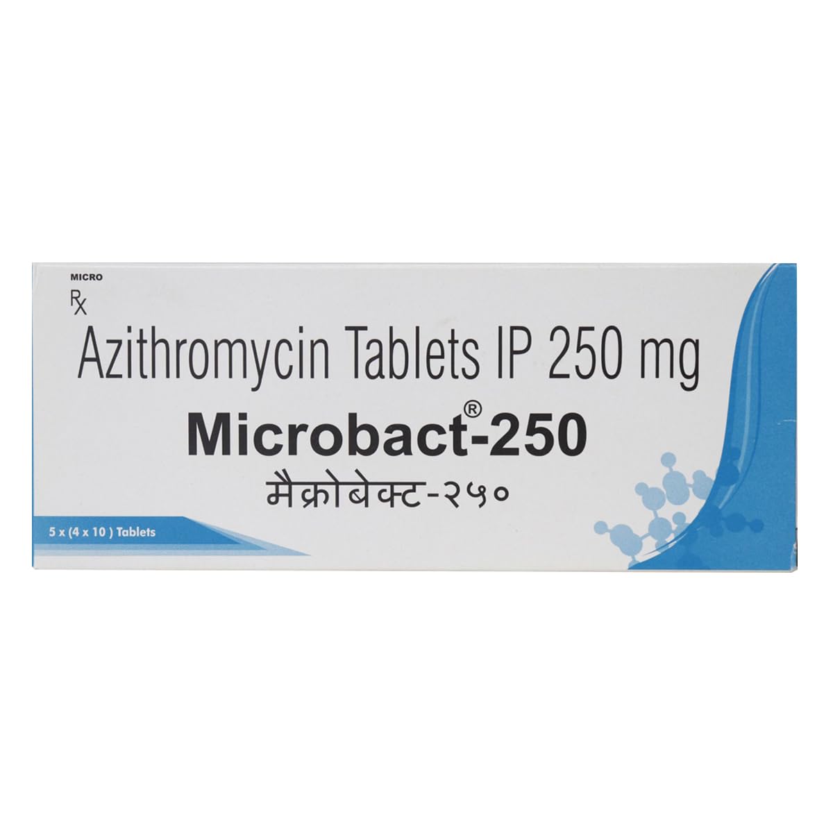 Microbact-250 mg Tablet 10's