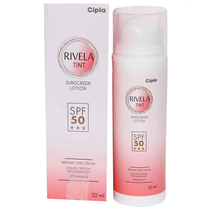 Cipla Rivela Tint Sunscreen Lotion (1 Pack)