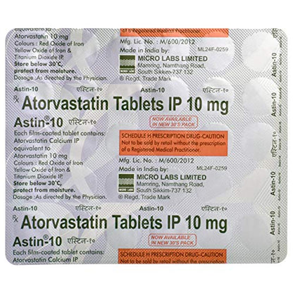 ASTIN 10 MG - Strip of 10 Tablets