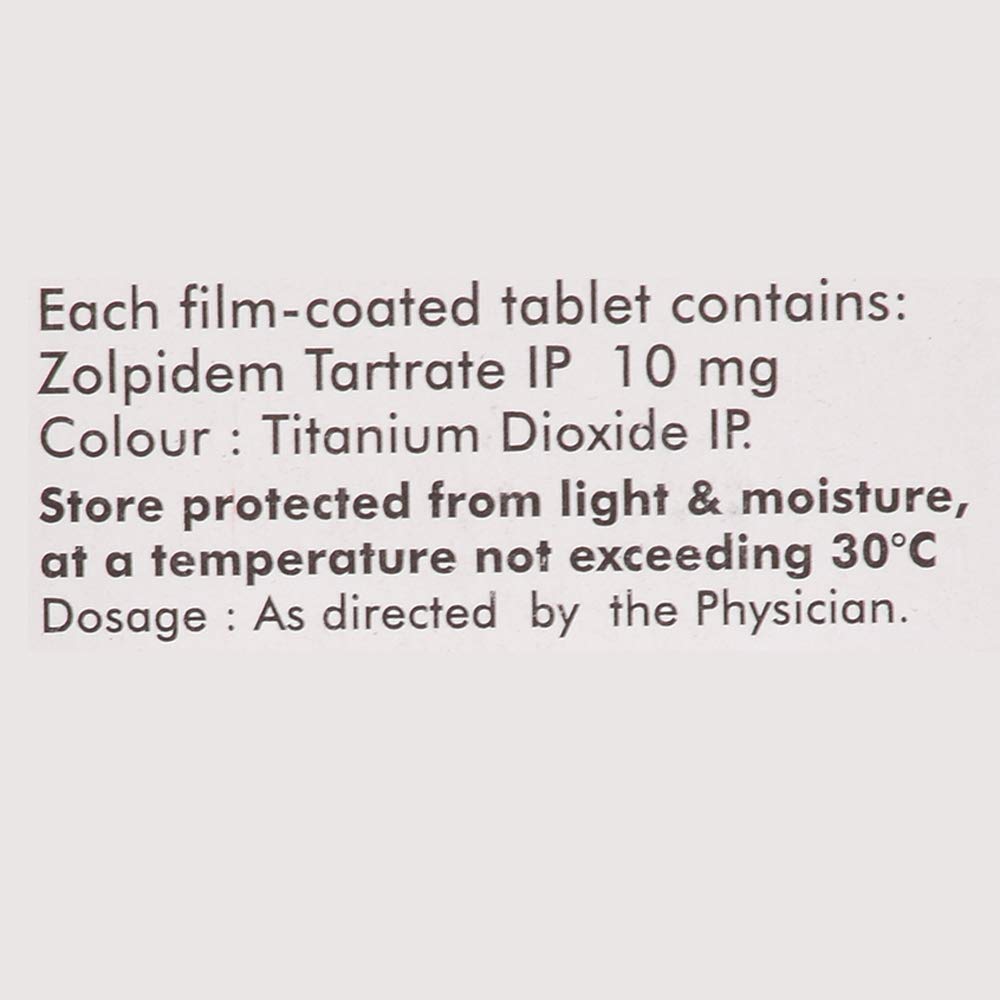 Zolpid-10 - Strip of 10 Tablets