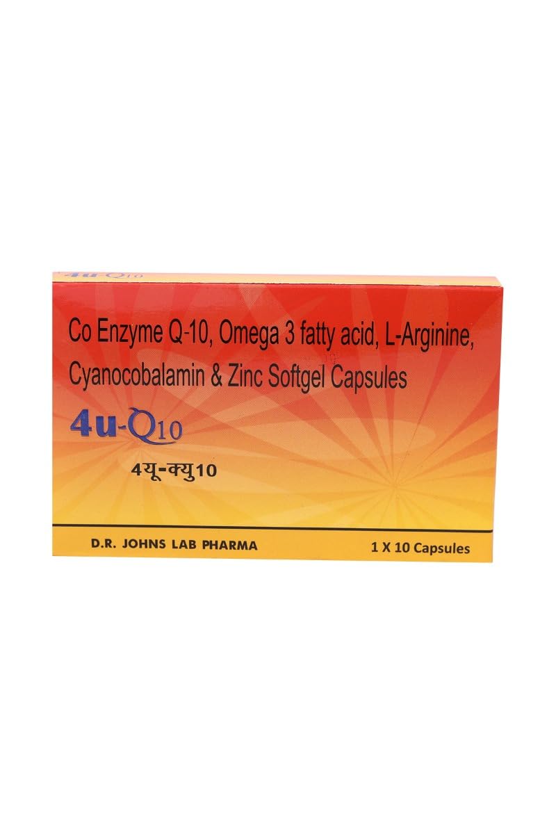 4u Q 10mg - Strip of 10 Capsules