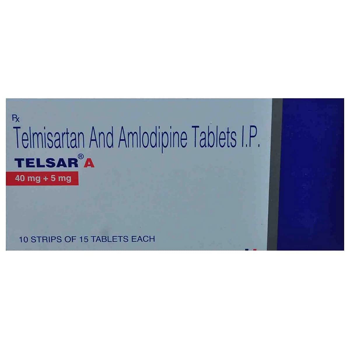 Telsar-A - Strip Pack of 15 Tablets