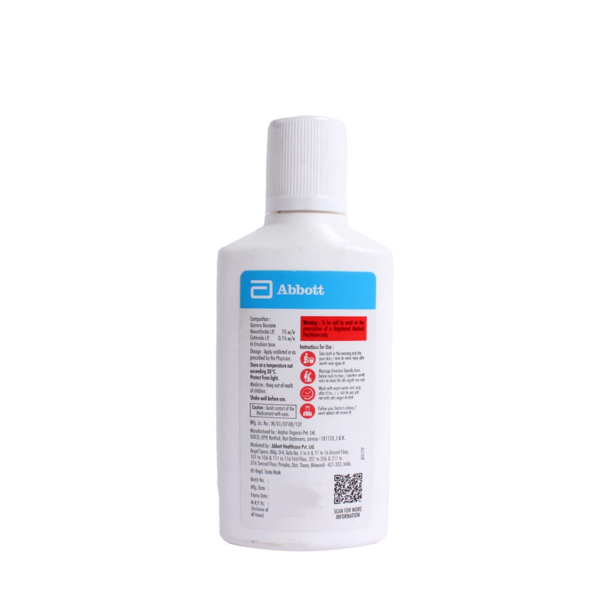 Ascabiol - Bottle of 60ml Emulsion