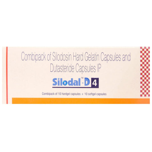 Silodal D 4MG - Strip of 20 Capsules