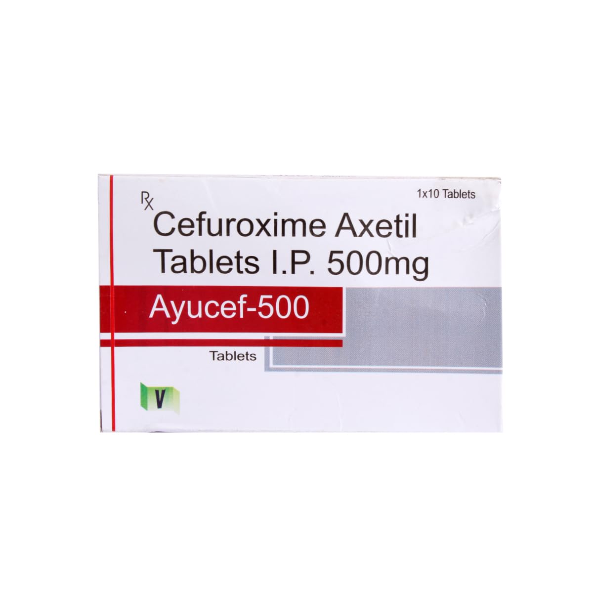 Ayucef-500mg - Strip of 10 Tablets