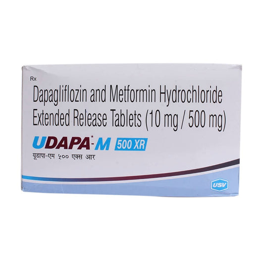 Udapa-M 500 XR - Strip of 10 Tablets