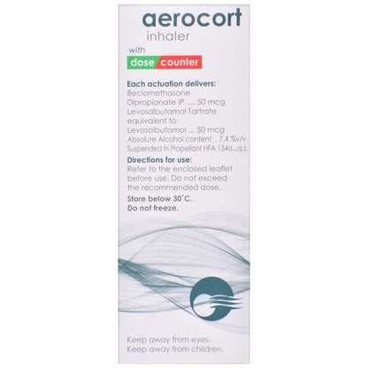 Aerocort - Bottle of 200 Metered Doses Inhaler