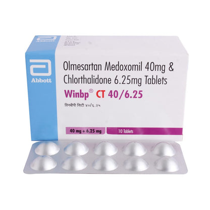 Winbp Ct 40/6.25 - Strip of 10 Tablets