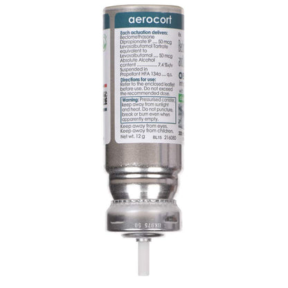 Aerocort - Bottle of 200 Metered Doses Inhaler