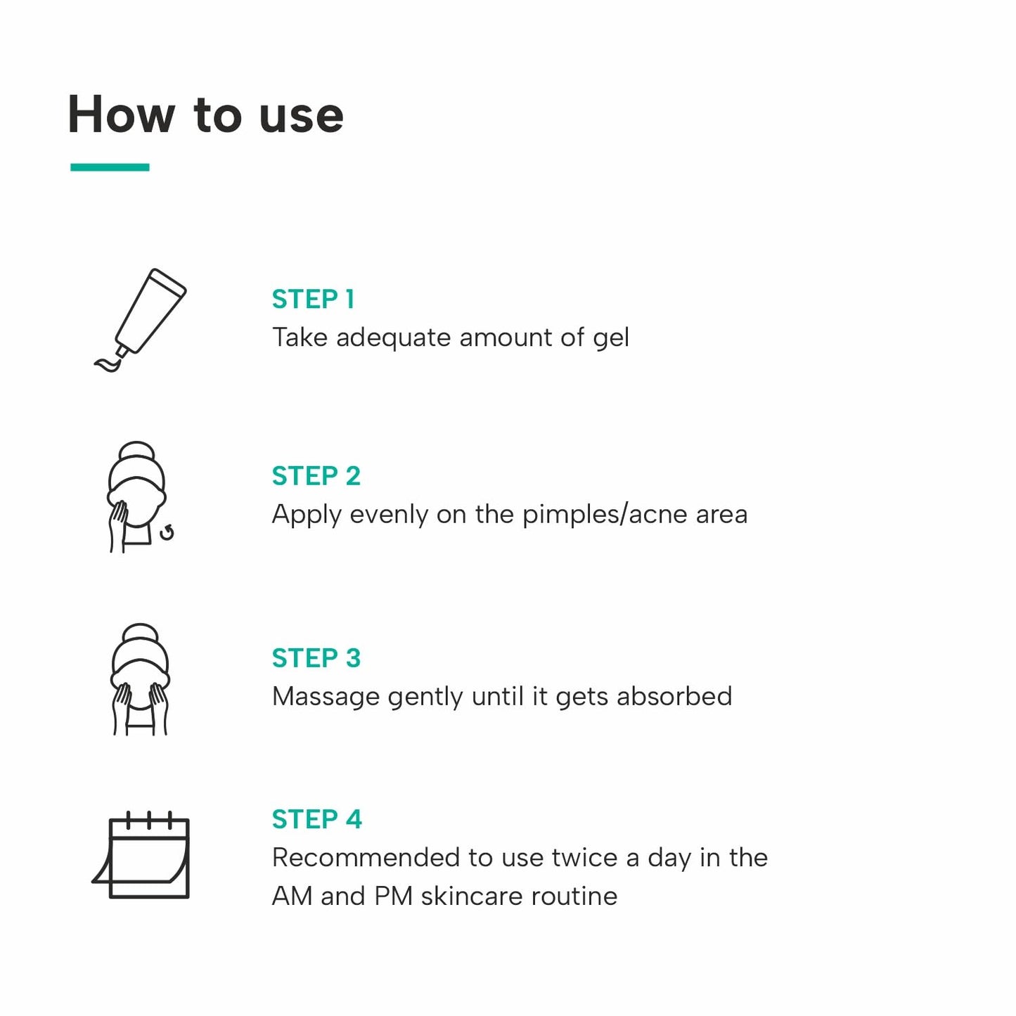 Dermatouch Salicylic Acid 2% Niacinamide 6% Anti-Acne Oil-Free Gel For Active Acne, Oil Balancing, Pore Tightening - 30G