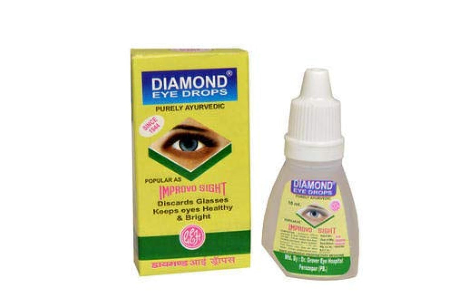 AYURVEDIC DIAMOND EYE DROP 10ML_ PACK OF 12 PCS.