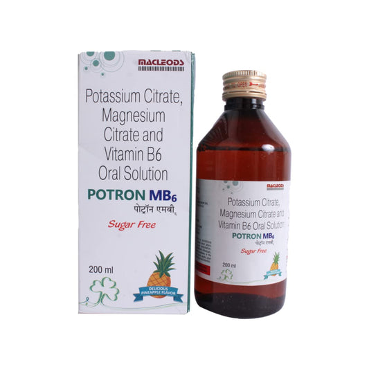 POTRON MB6 S/F PINEAPPLE FLAVOUR - Bottle of 200ml Solution