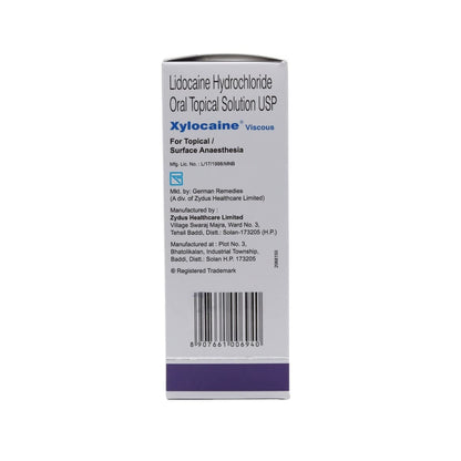 Xylocaine Viscous 20MG Topical Solution - Bottle of 200 ml Infusion