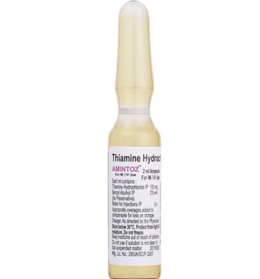 AMINTOZ 100MG - Ampoule of 2 ml Injection