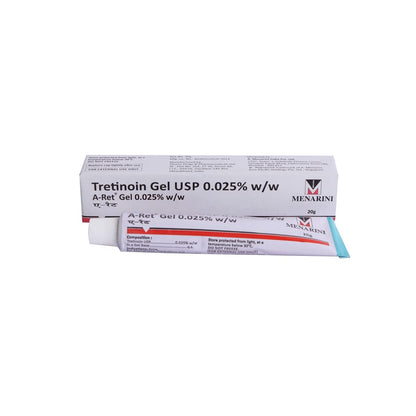 A-RET GEL 0.025% - Tube of 20 gm Gel