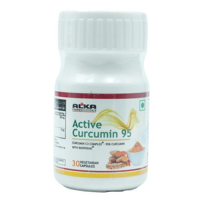 Active Curcumin 95 - Bottle of 30 Veg Capsules