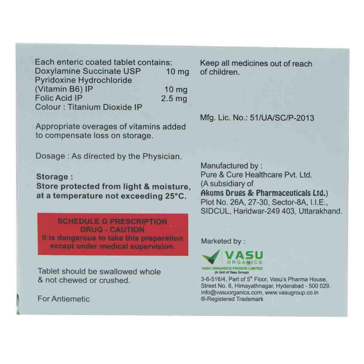 Avosic 10/10/2.5 - Strip of 30 Tablets