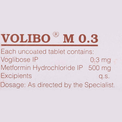 Volibo M 0.3 - Strip of 10 Tablets