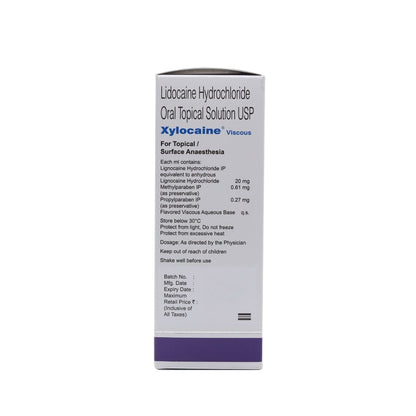 Xylocaine Viscous 20MG Topical Solution - Bottle of 200 ml Infusion