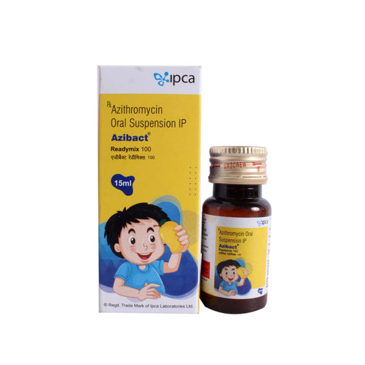 Azibact 100mg Readymix - Bottle of 15ml Syrup