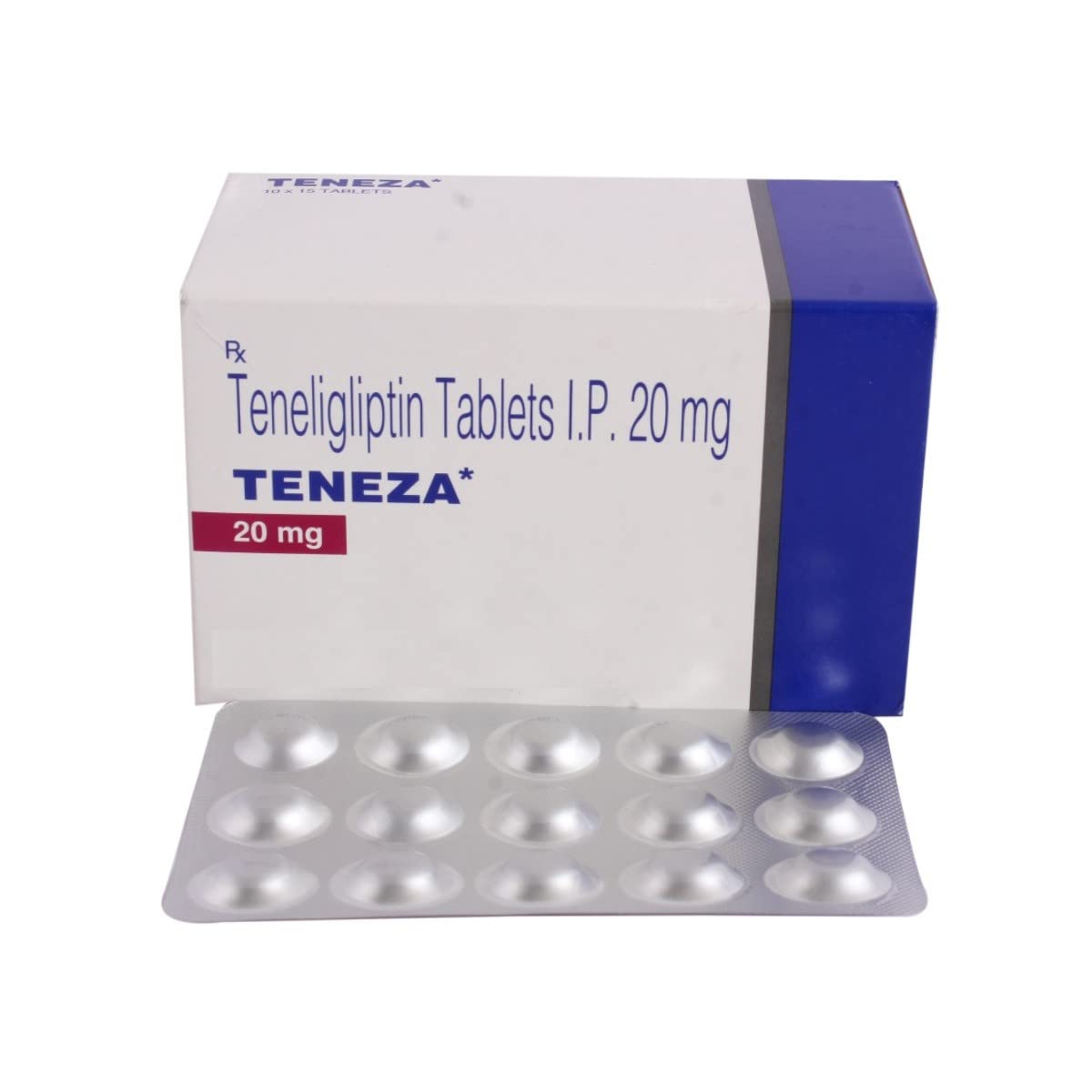 Teneza 20 mg - Strip of 15 Tablets