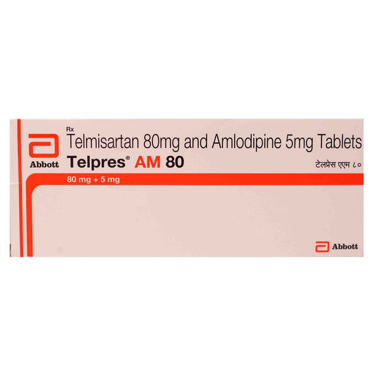 Telpres 80MG - Strip of 10 Tablets