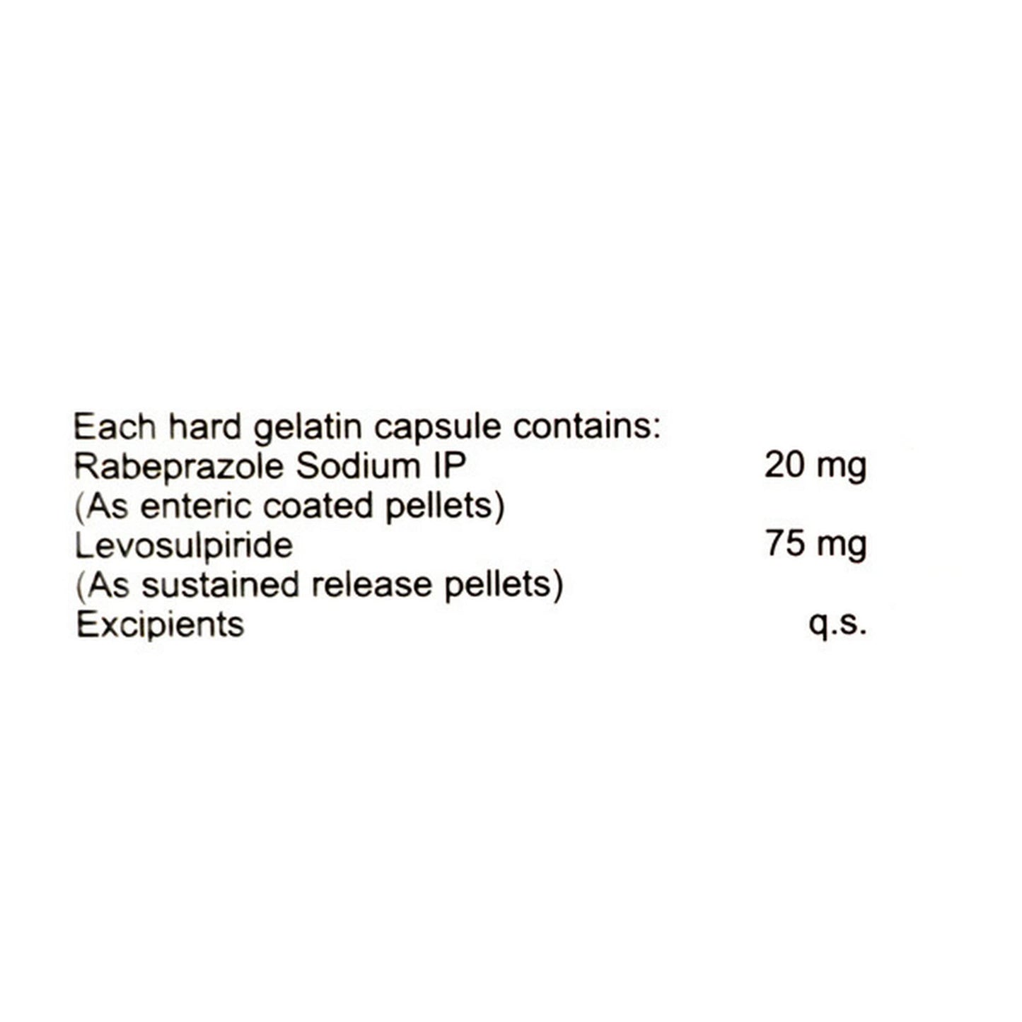 RABALKEM LS - Strip of 10 Capsules