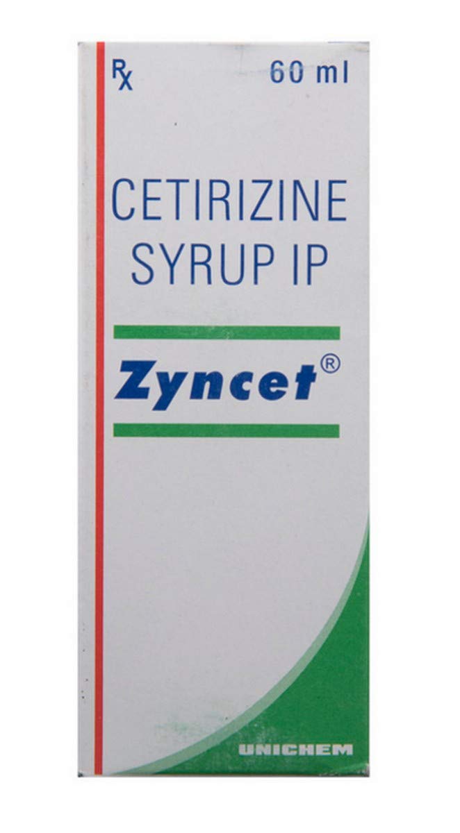 Zyncet - Bottle of 60 ml Syrup