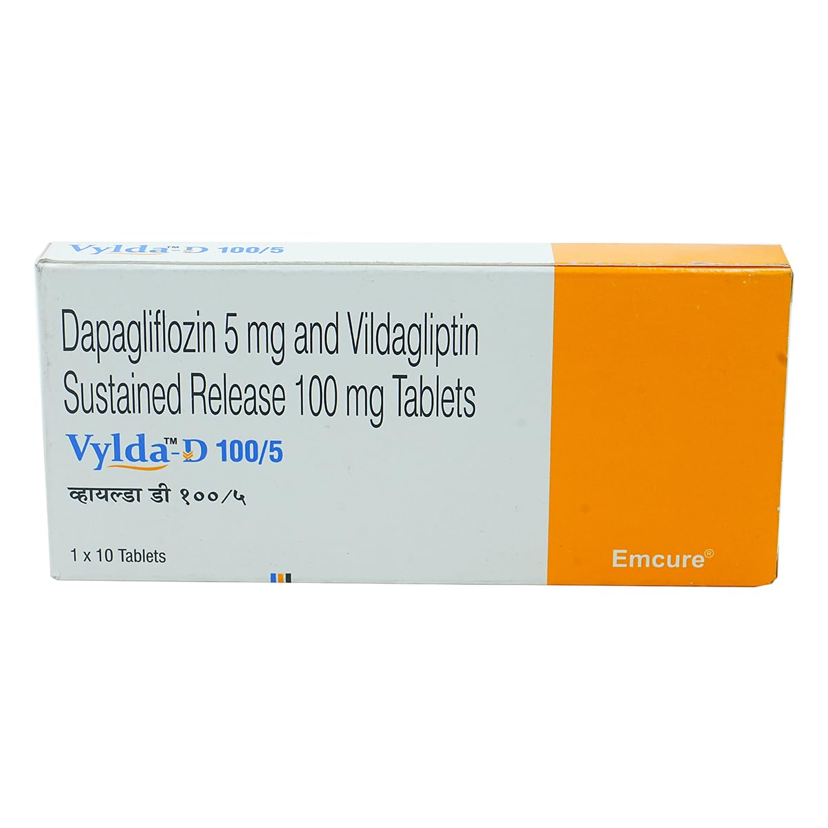 Vylda-D 100/5 -Strip of 10 Tablets