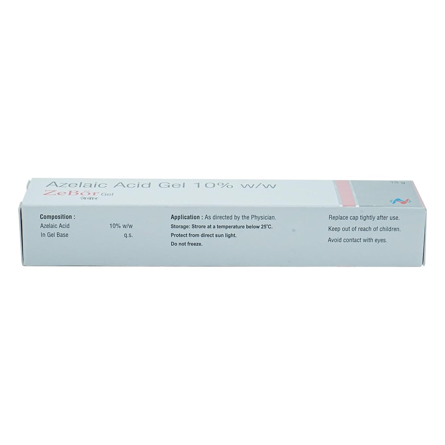 Zebor 10% W/W - Tube of 15g Gel