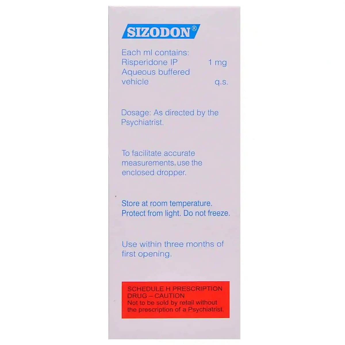 Sizodon - Bottle of 60 ml Solution