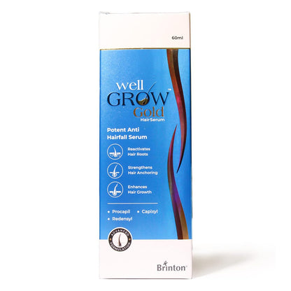 Well Grow Gold - Bottle of 60 ml Hair Serum