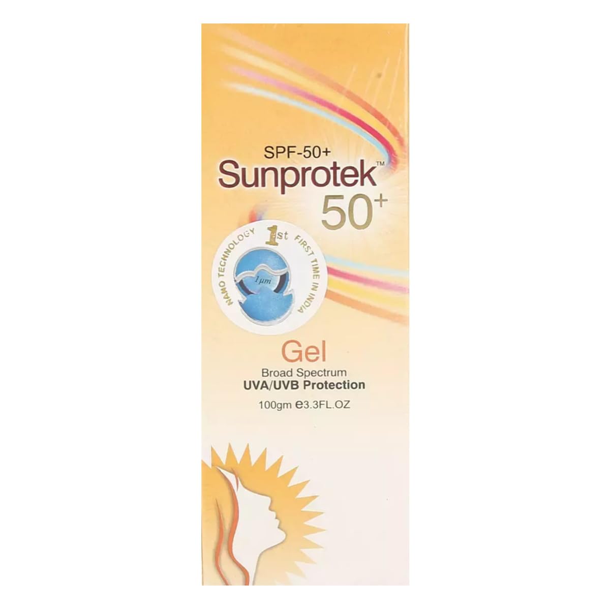 Sunprotek 50+ - Tube of 100g Gel