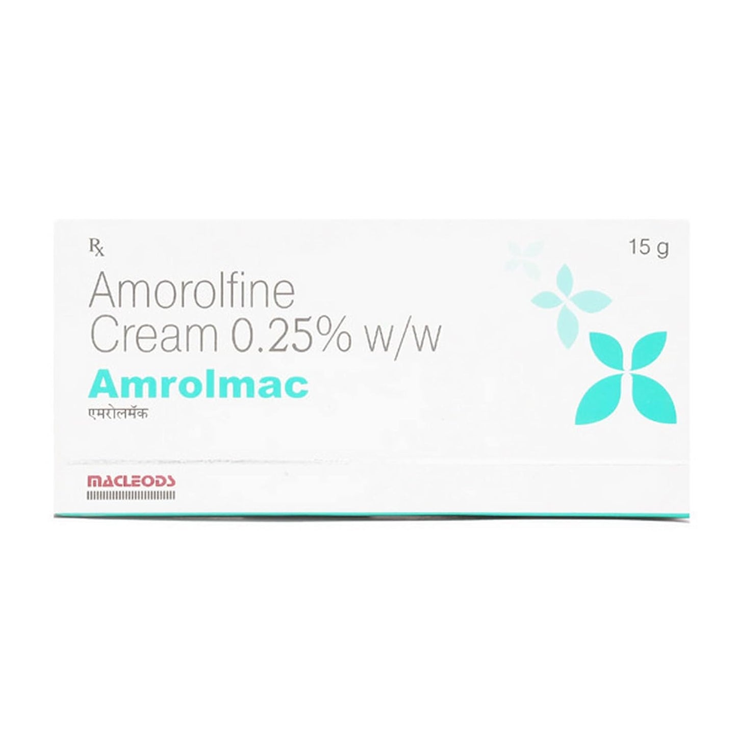 Amrolmac 0.25% W/W - Tube of 15 gm Cream