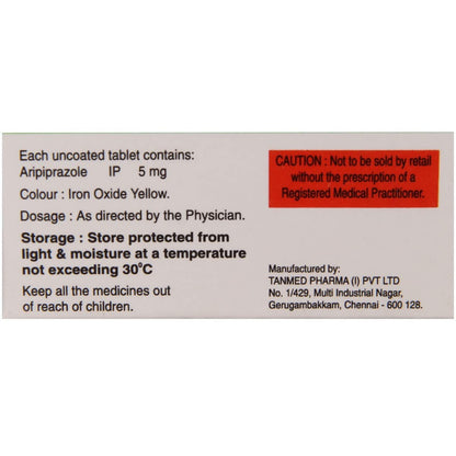 Arifine 5MG - Strip of 10 Tablets