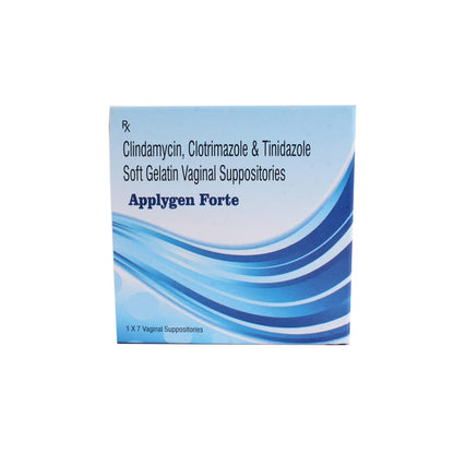 APPLYGEN FORTE - Strip of 7 Softgel Vaginal Suppositories