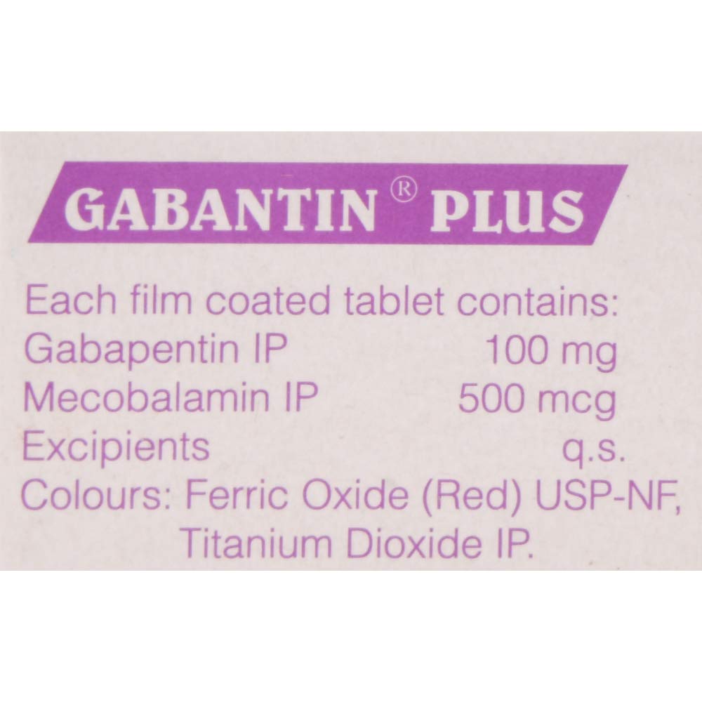 Gabantin Plus - Strip of 10 Tablets