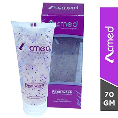 Acmed Pimple Care Acne Prevention Face Wash 70 Grams - Pack of 1