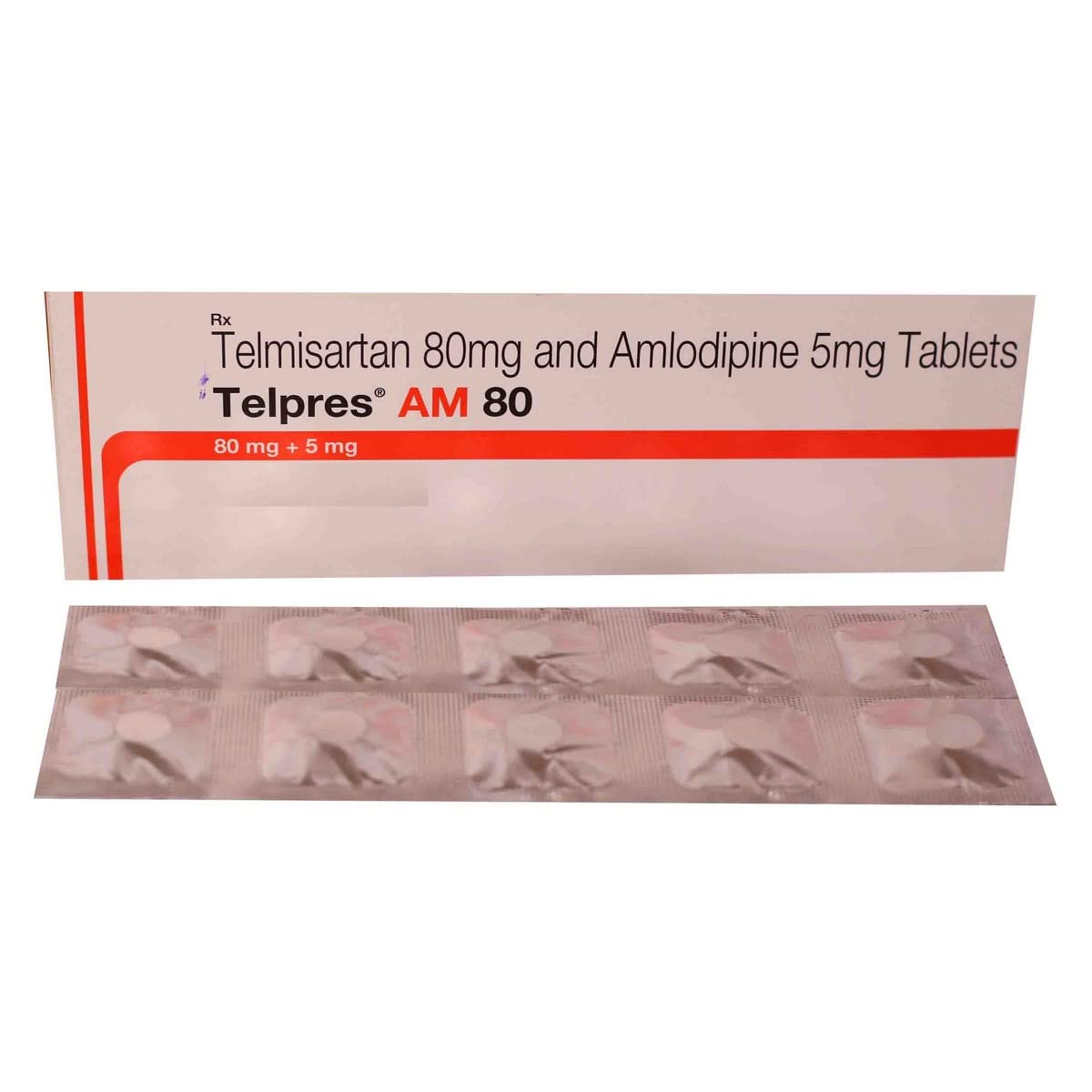 Telpres 80MG - Strip of 10 Tablets