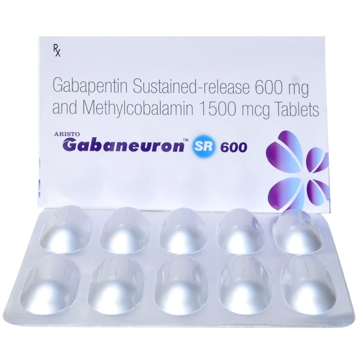 Gabaneuron SR 600MG - Strip of 10 Tablets