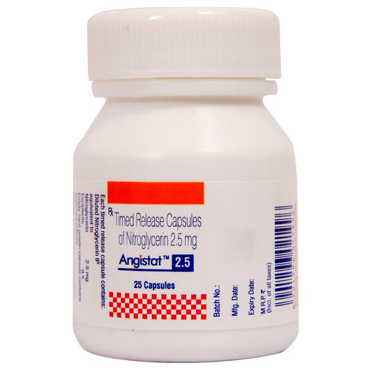 Angistat 2.5MG - Bottle of 25 Capsules