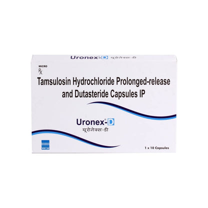 Uronex-D 0.5MG - Strip of 10 Capsules