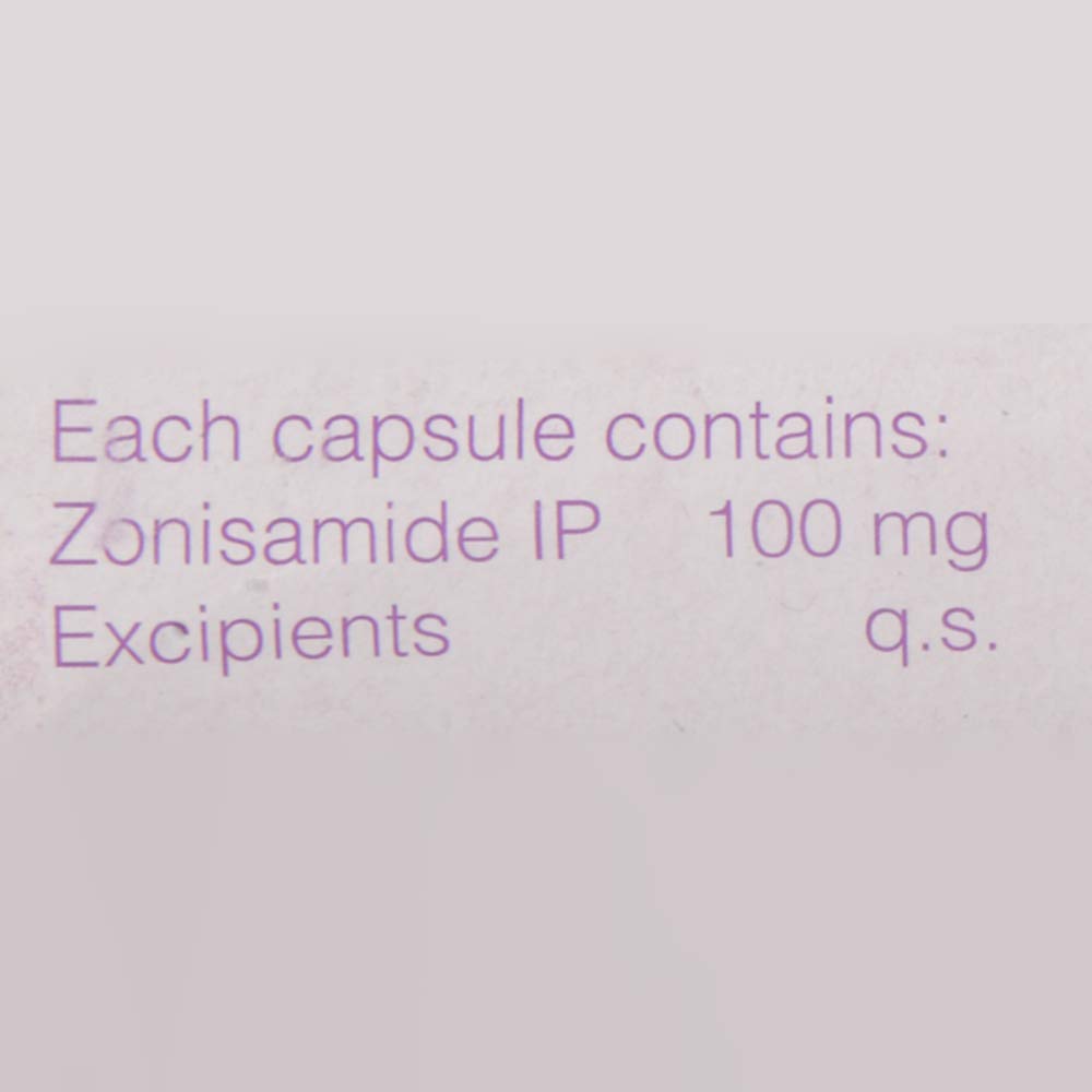 Zonisep 100 - Strip of 10 Capsules