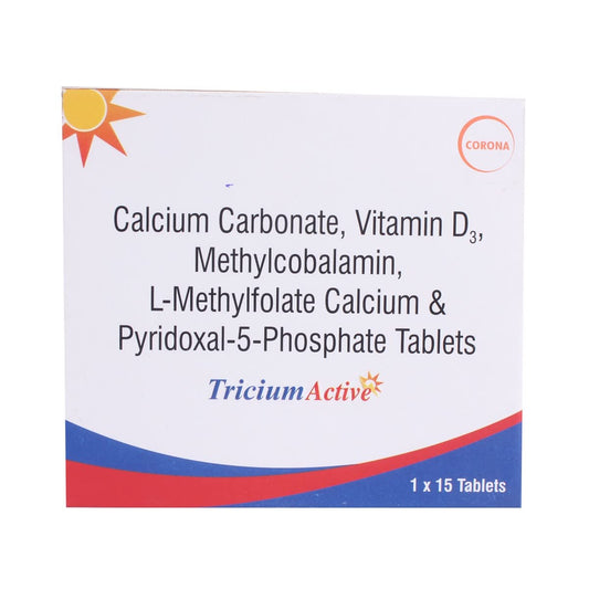 Tricium Active- Strip of 15 Tablets