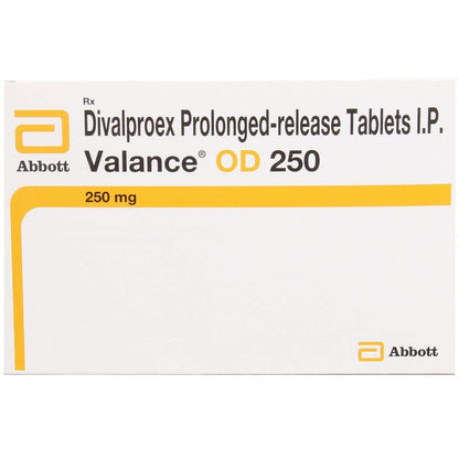 Valance OD 250MG - Strip of 15 Tablets