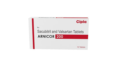 Arnicor 200 - Strip of 10 Tablets